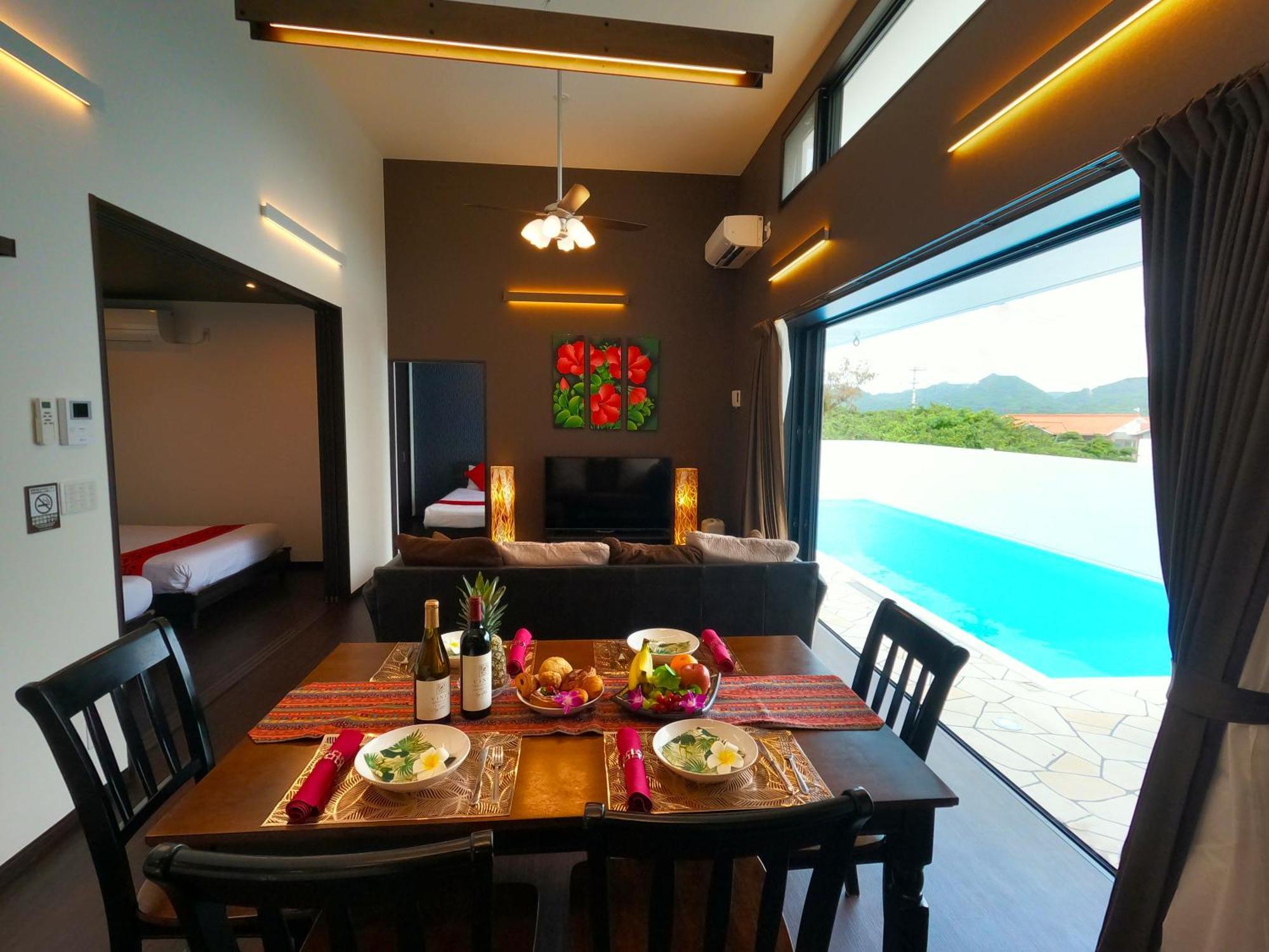 Private Pool Villa Мотобу Экстерьер фото