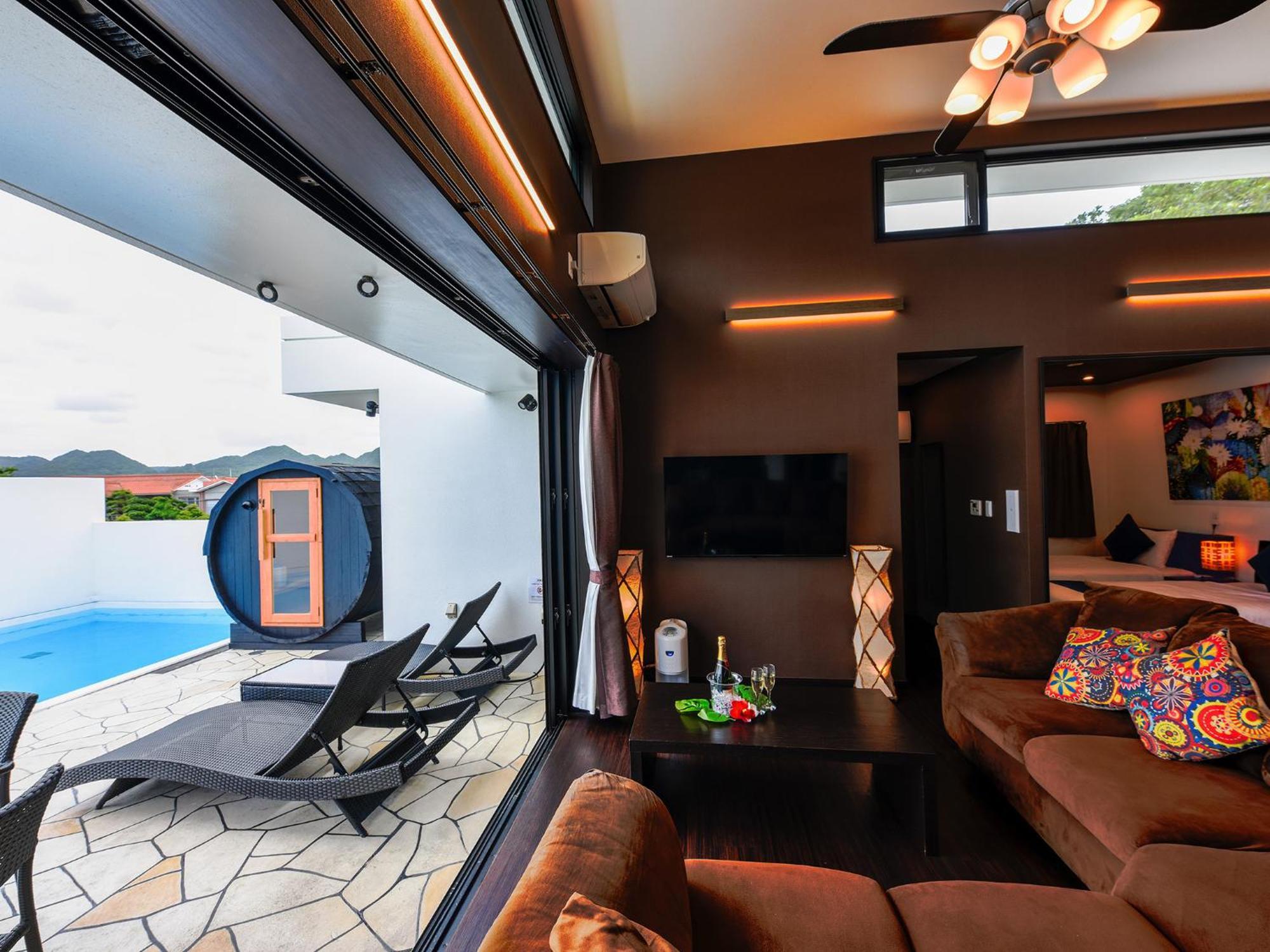 Private Pool Villa Мотобу Экстерьер фото